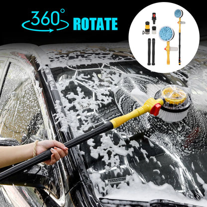 360° Car Wash Brush Kit